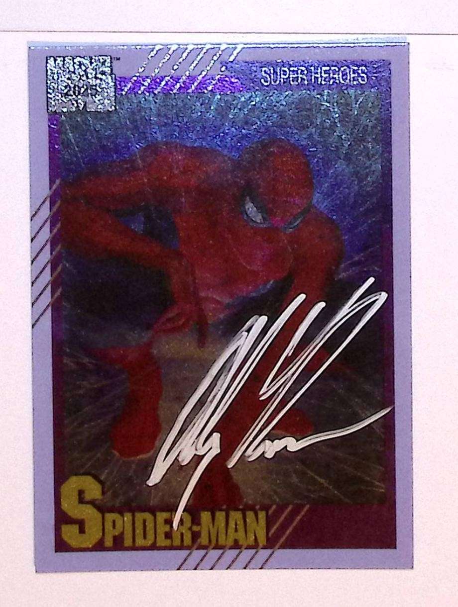 Alex Ross SIGNED SDCC 2025 Marvel Cards – Spider-Man & Doctor Doom w/ COA 1000 Graded Comic Cards UK | PSA 10 & CGC Marvel Cards For Sale Redsters Comics Redsters Comics