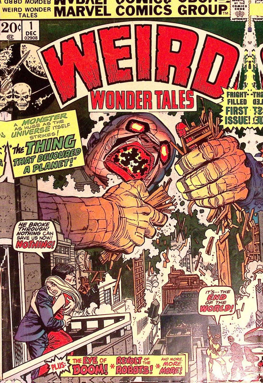 Weird Wonder Tales #1 - Marvel - 1973 VG/FN 29 Vintage Comics UK | Key Marvel & DC Issues from Silver & Bronze Age Redsters Comics Redsters Comics
