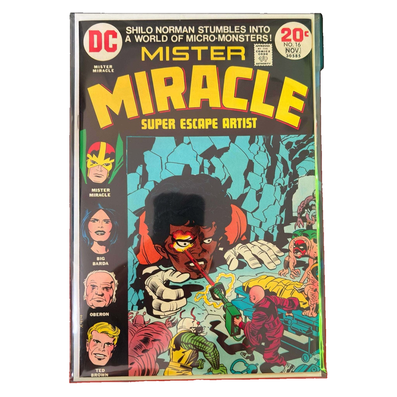 Mister Miracle #16 (1973) — VF+ (8.5) — Shilo Norman Origin Story