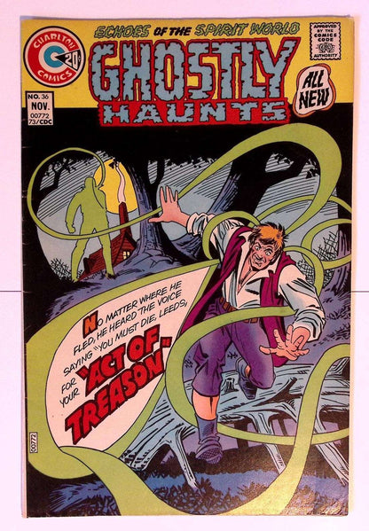 GHOSTLY HAUNTS #36 FN+ (6.5) CHARLTON COMICS DITKO NOVEMBER 1973 8 Vintage Comics UK | Key Marvel & DC Issues from Silver & Bronze Age Redsters Comics Redsters Comics