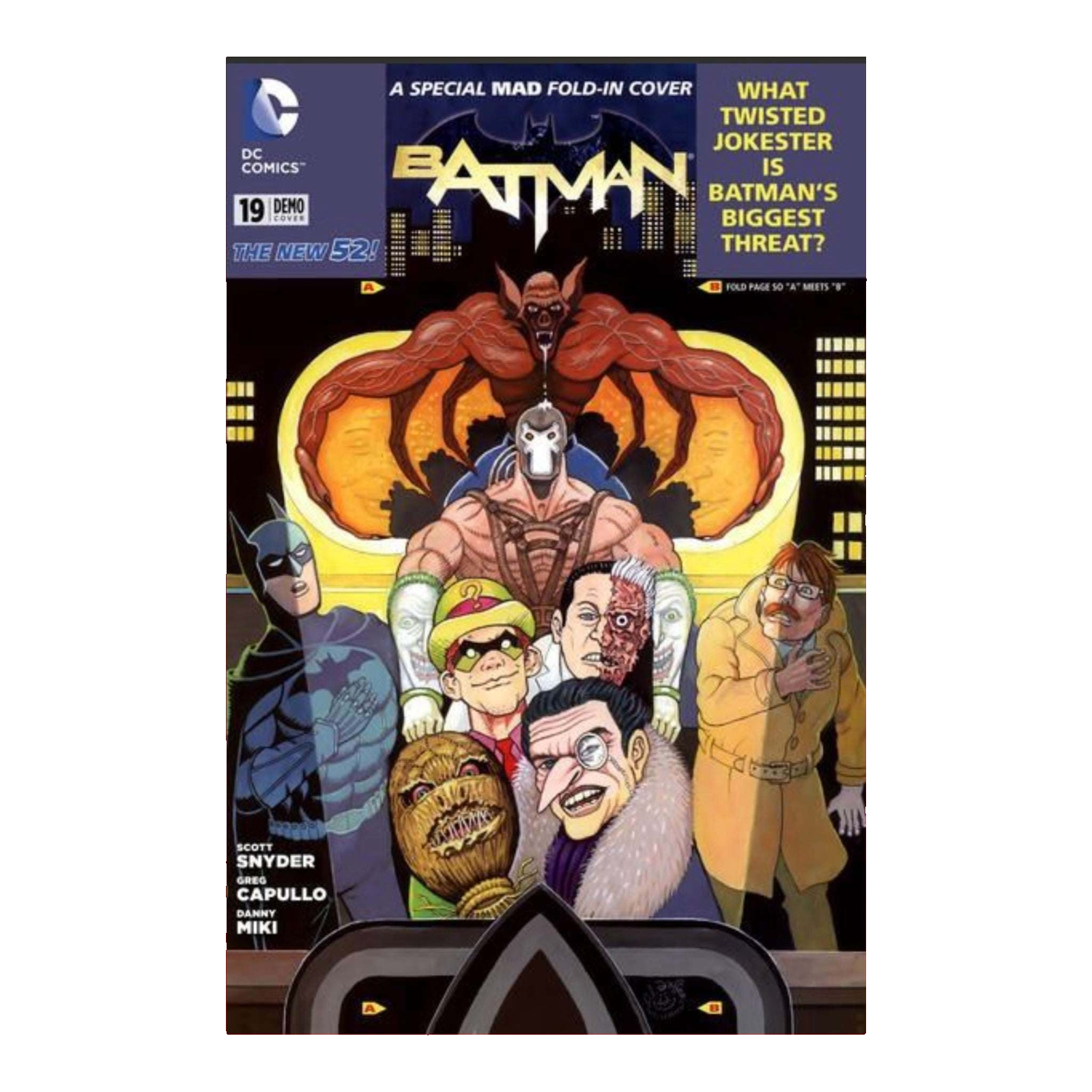 Batman vol2 #19 MAD Magasine Homage