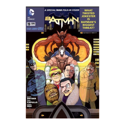 Batman vol2 #19 MAD Magasine Homage
