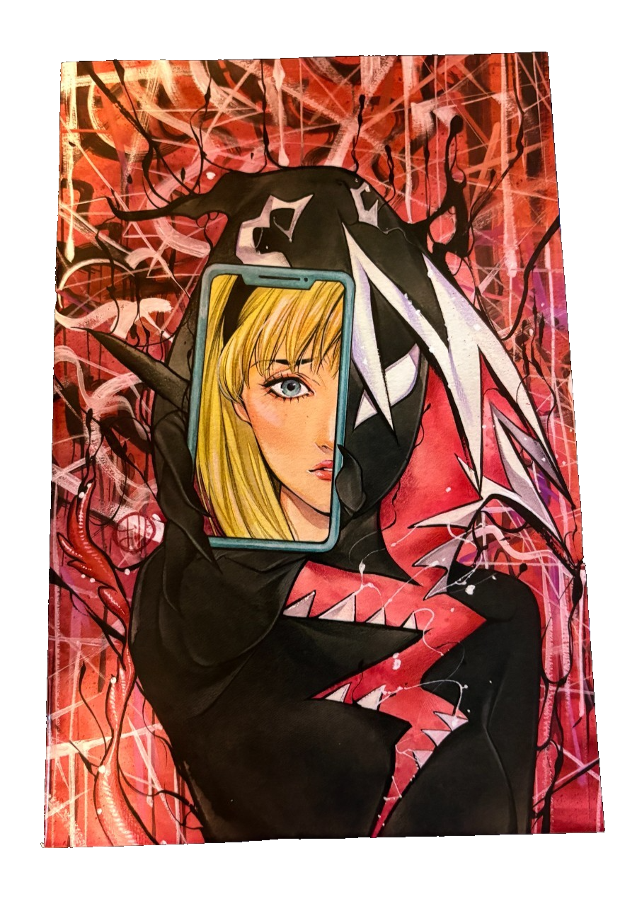 Ghost-Spider #8 Peach Momoko Gwenom Virgin Variant LTD 600 COA 69 UK Comic Exclusives & Rare Variants – Foils & Incentives | Redsters Comics Redsters Comics Redsters Comics