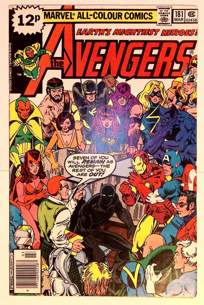 AVENGERS #181 1979 MARVEL COMICS FN+ CENTS - 1ST APP SCOTT LANG, JOHN BYRNE ART 14 Vintage Comics UK | Key Marvel & DC Issues from Silver & Bronze Age Redsters Comics Redsters Comics