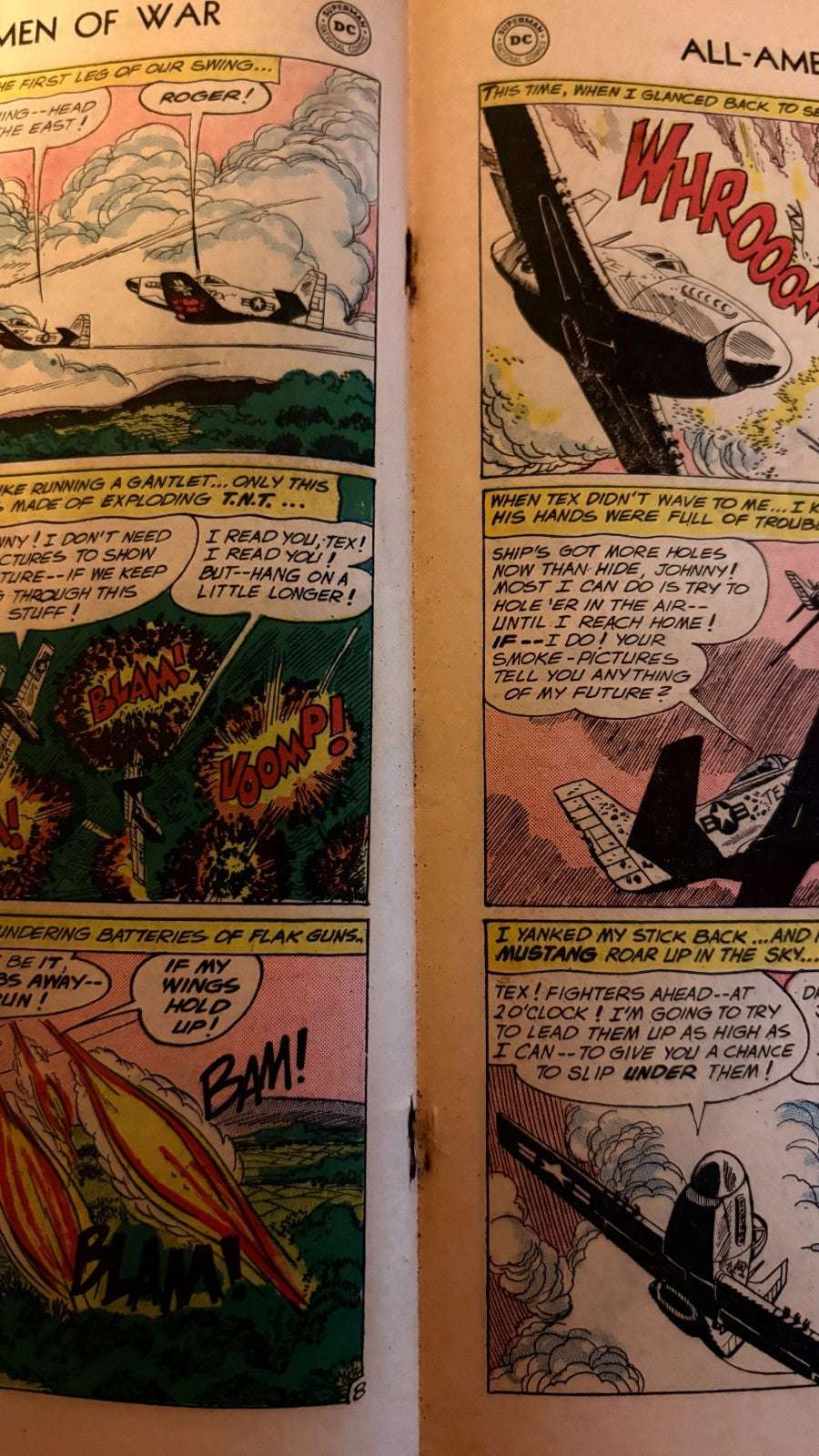 All-American Men of War #89 Roy Lichtenstein Plagiarism DC Comics 1962 VG- 189 Vintage Comics UK | Key Marvel & DC Issues from Silver & Bronze Age Redsters Comics Redsters Comics