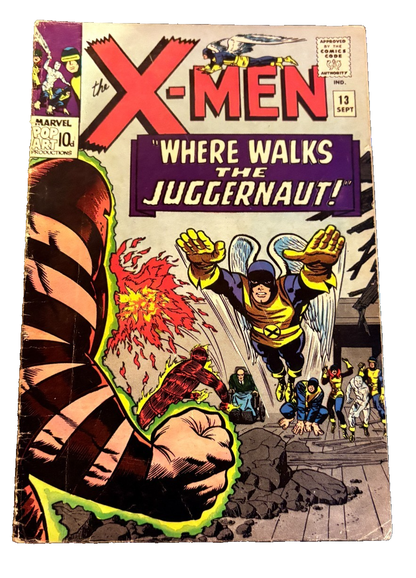 The X-Men #13 (1965) 2nd Juggernaut - VGD 84 Vintage Comics UK | Key Marvel & DC Issues from Silver & Bronze Age Redsters Comics Redsters Comics