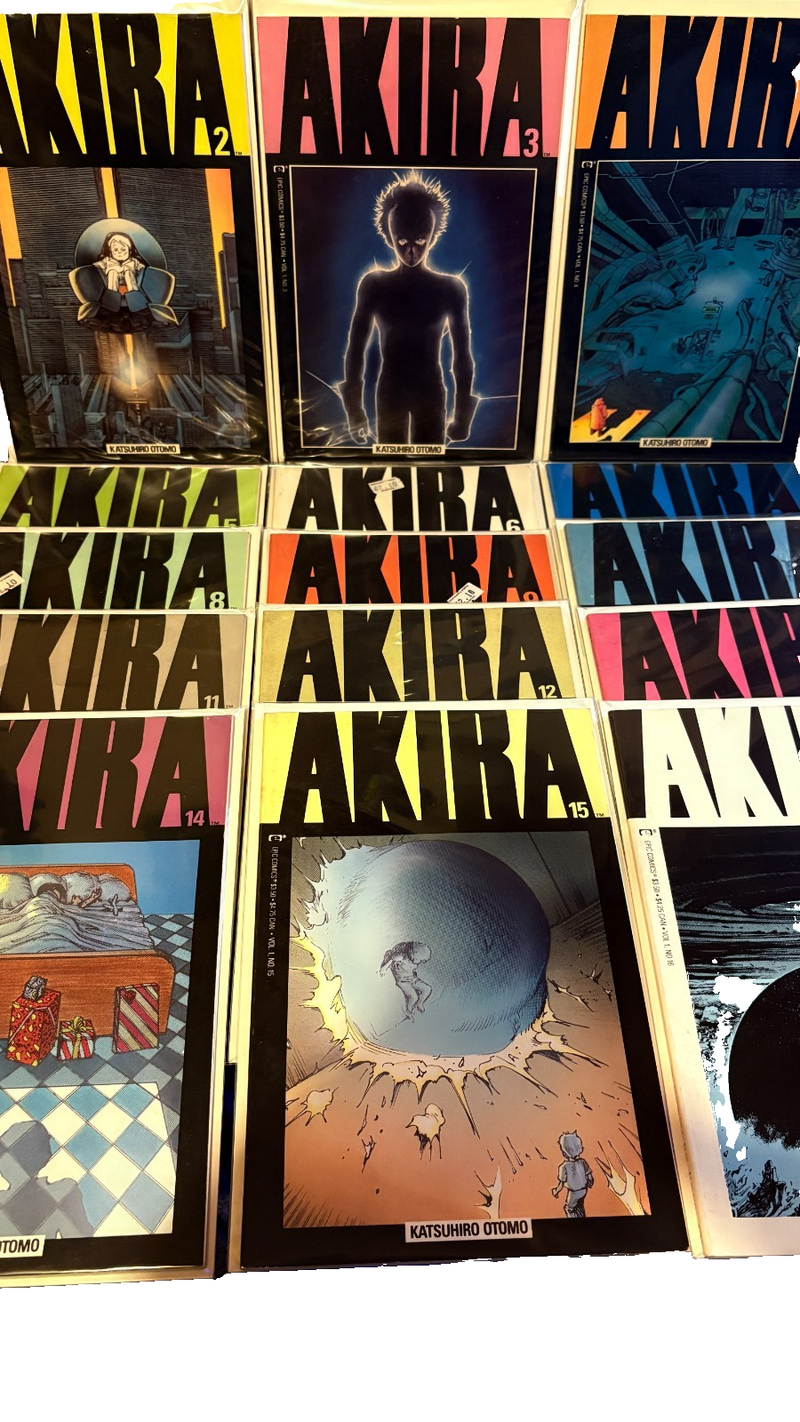 AKIRA by Katsuhiro Otomo MULTILIST Choose Your Issue 2-17 Epic Comics 1988-1995