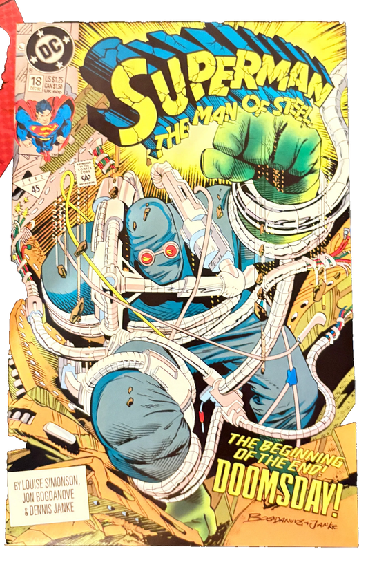 Superman: The Man of Steel #18 (1992) – 1st Doomsday – DC Key 15 Vintage Comics UK | Key Marvel & DC Issues from Silver & Bronze Age Redsters Comics Redsters Comics