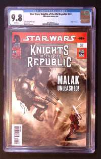 Star Wars: Knights of the Old Republic #42 — Origin of Revan — CGC 9.8 (White Pa 280 CGC Graded Comics for Sale in the UK Redsters Comics Redsters Comics