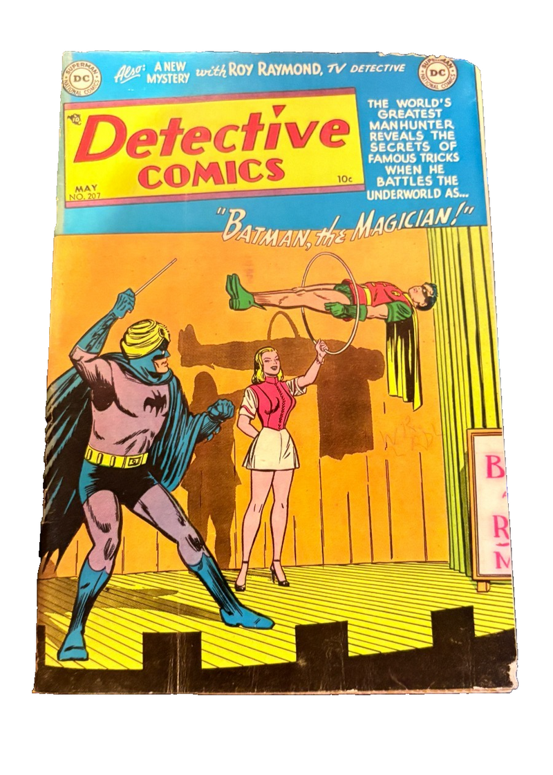 Detective Comics #207 1954, Batman/Robin, Pre-code VG-