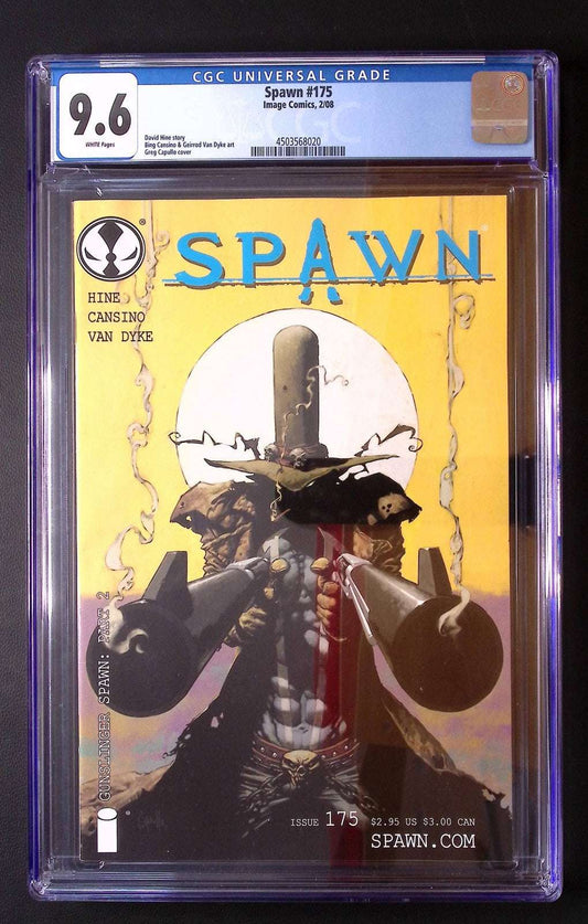 Spawn #175 CGC 9.6 Gunslinger Part 2 249 CGC Graded Comics for Sale in the UK Redsters Comics Redsters Comics