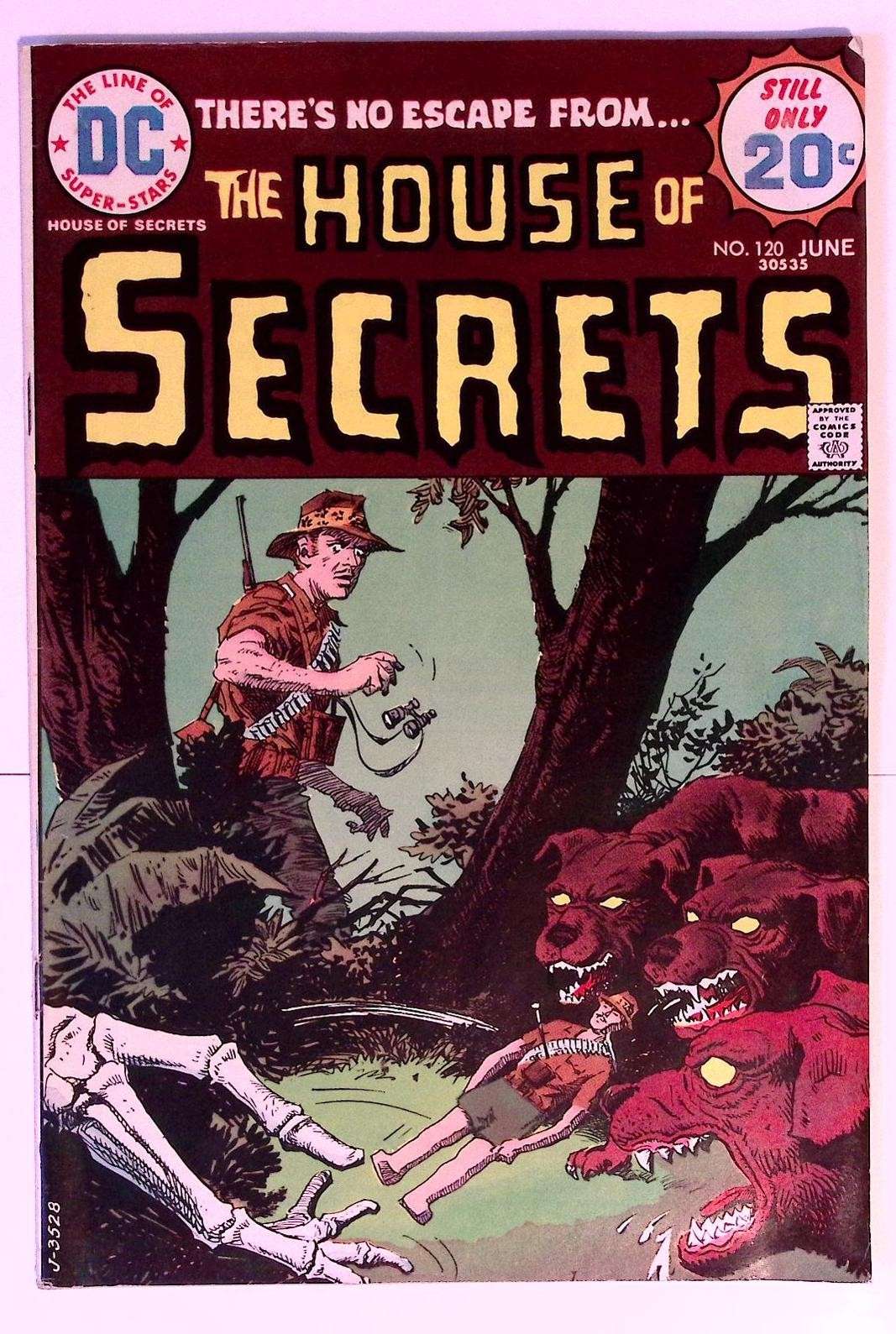 HOUSE OF SECRETS #120, VG+, DC Comics (1974) Mark Jewllers