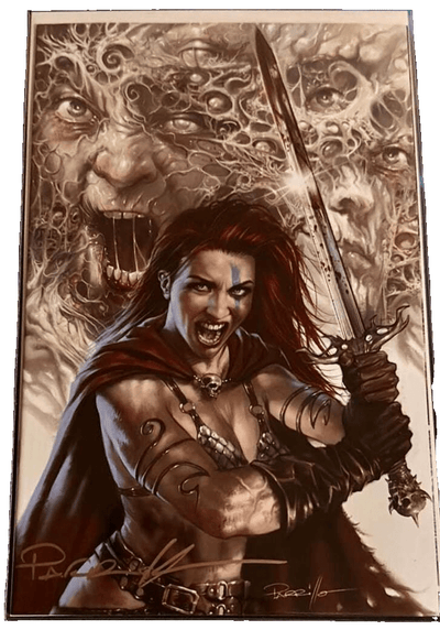 UNBREAKABLE RED SONJA #2 VIRGIN HTF LIMITED 100 SIGNED
