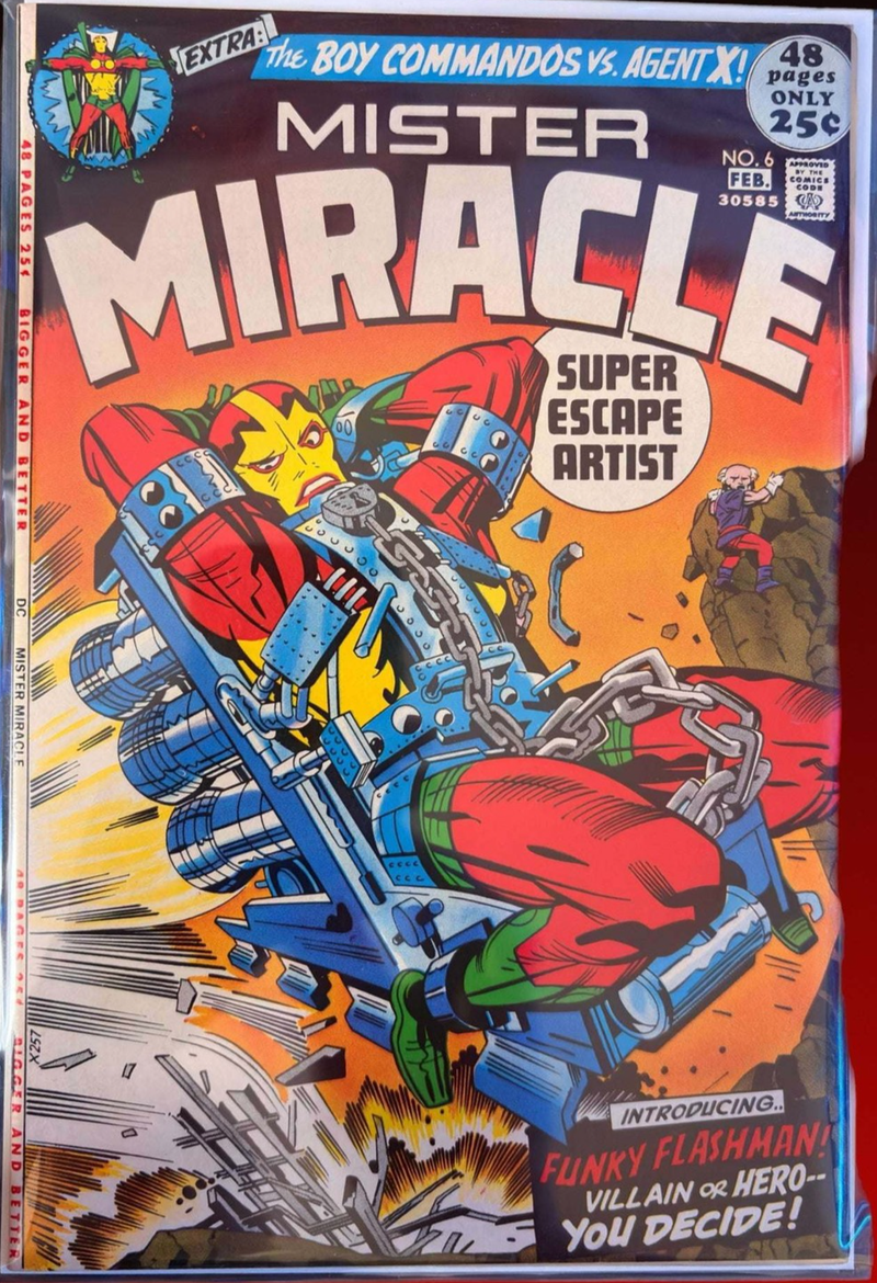 Mister Miracle #6 (1972) — VF- (7.5)