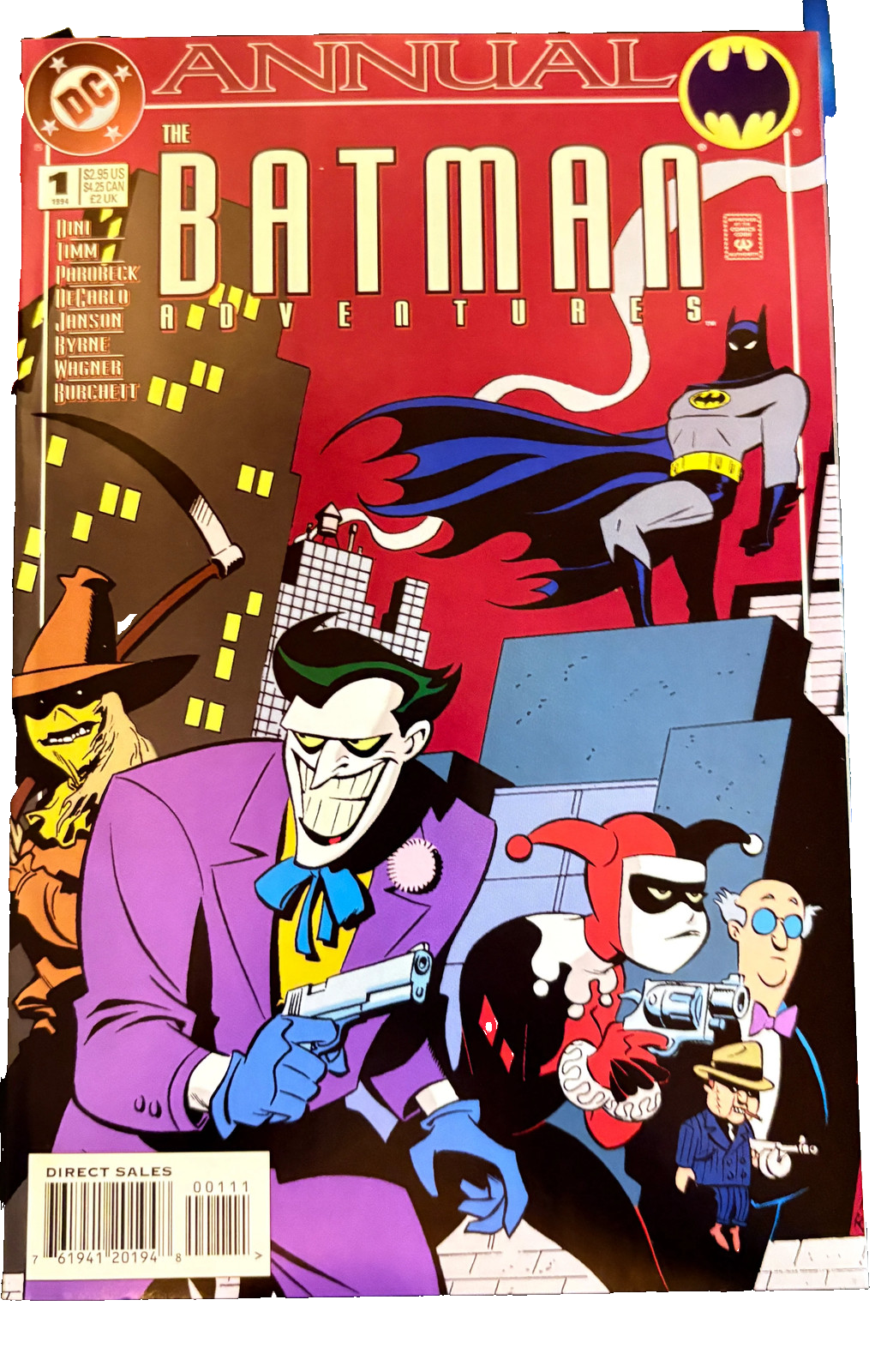 Batman Adventures Annual #1 (1994) – Joker & Harley Quinn – Animated Classic 29 UK Comic Exclusives & Rare Variants – Foils & Incentives | Redsters Comics Redsters Comics Redsters Comics