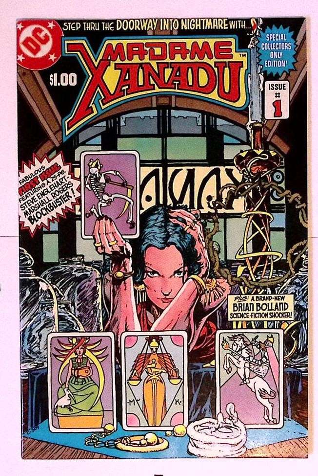 MADAME XANADU - No. 1 (July 1981) Includes Original Poster [MARSHALL ROGERS] VF