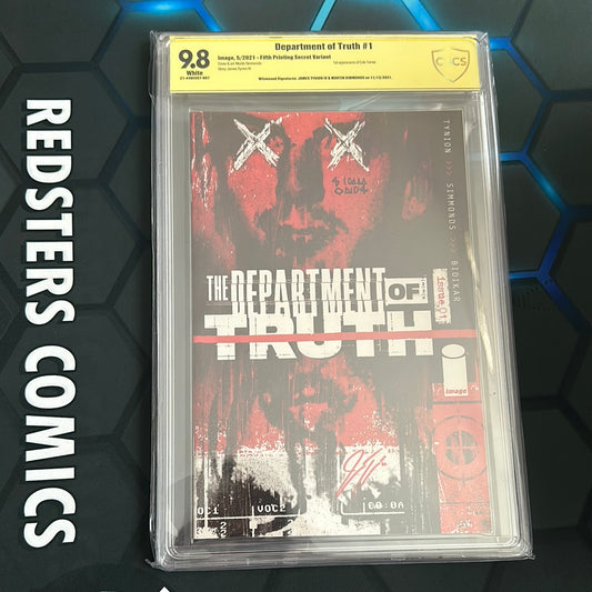 DEPARTMENT OF TRUTH #1 CBCS 9:8 Double Signed