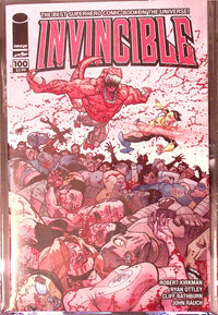 Invincible #100 (2013) – Ryan Ottley Wraparound Variant