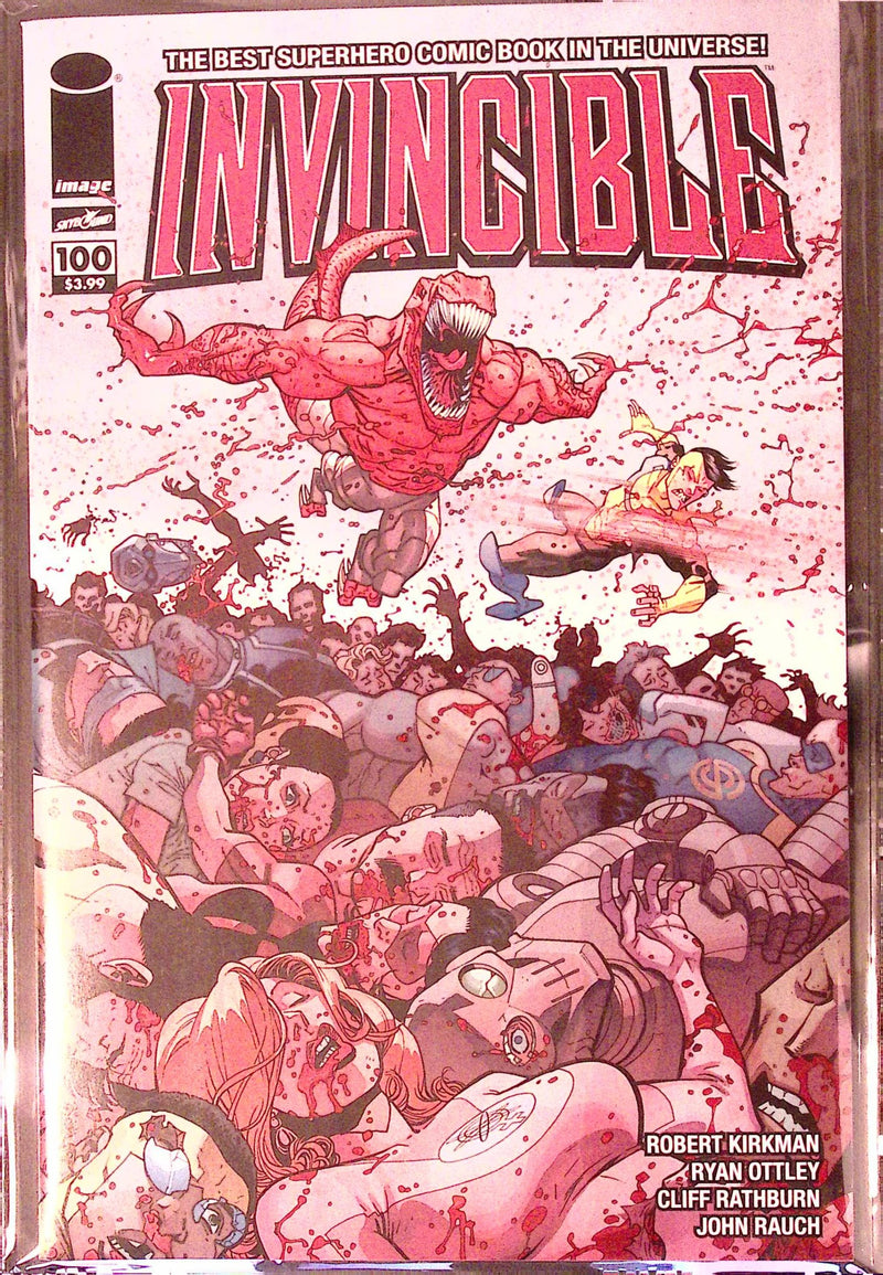 Invincible #100 (2013) – Ryan Ottley Wraparound Variant