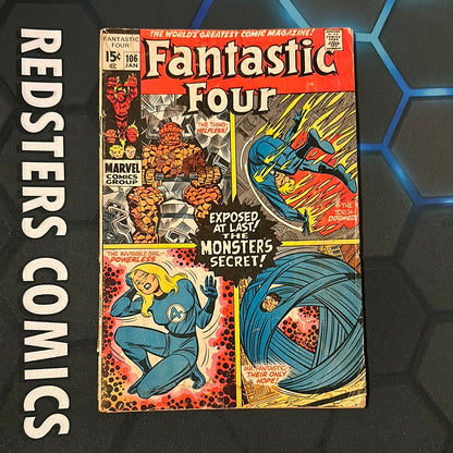 FANTASTIC FOUR #106 GD