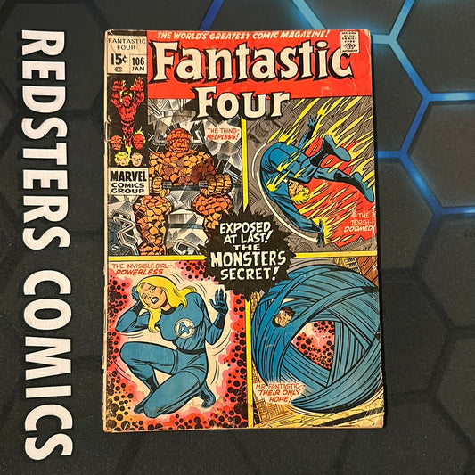 FANTASTIC FOUR #106 GD