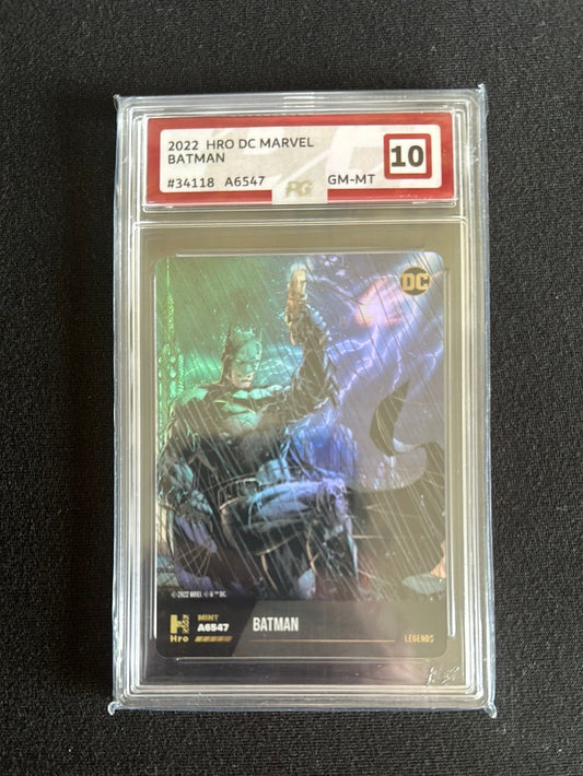 2022 HRO DC BATMAN LEGENDS - 10K MINT PG10