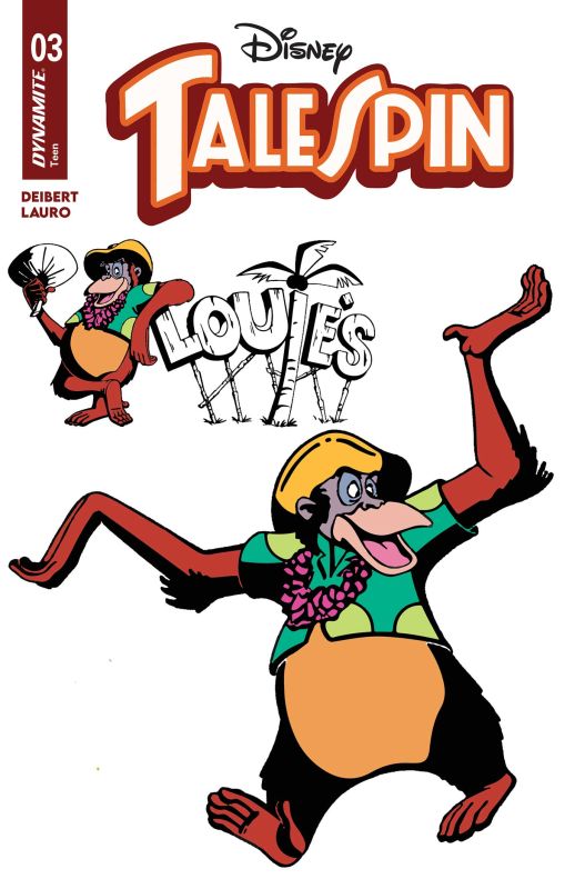 TALESPIN #3 CVR D CHARACTER DESIGN ART VAR