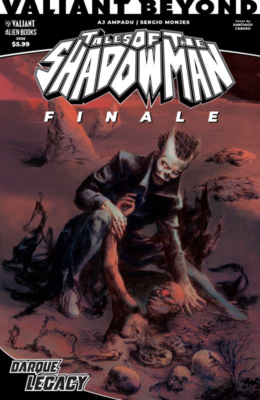 VALIANT BEYOND: TALES OF THE SHADOWMAN FINALE--DARQUE LEGACY CVR A SANTIAGO CARUSO