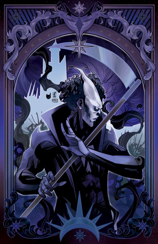 VALIANT BEYOND: TALES OF THE SHADOWMAN FINALE--DARQUE LEGACY CVR B FEDERICO SABBATINI TAROT VAR