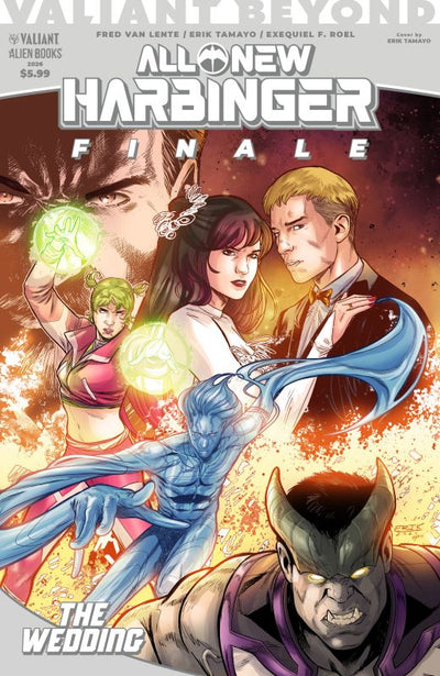 VALIANT BEYOND: ALL-NEW HARBINGER FINALE THE WEDDING CVR A ERIK TAMAYO