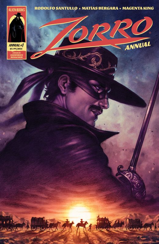 ZORRO ANNUAL #1 CVR A GIANENRICO BONACORSI