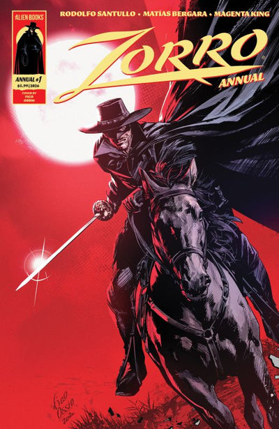 ZORRO ANNUAL #1 CVR B FICO OSSIO VAR