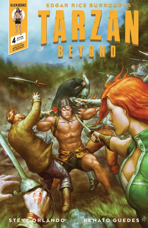 TARZAN BEYOND #4 CVR A AGUSTIN ALESSIO
