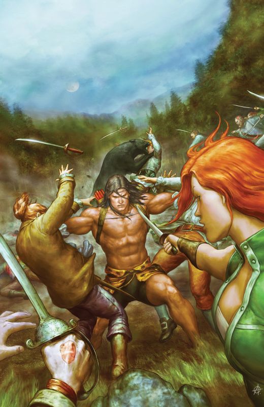 TARZAN BEYOND #4 CVR C AGUSTIN ALESSIO VAR
