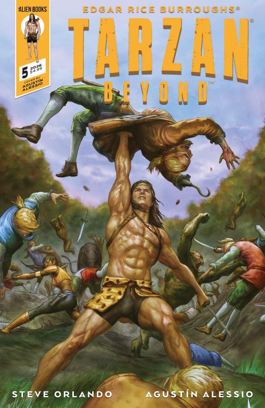 TARZAN BEYOND #5 CVR A AGUSTIN ALESSIO