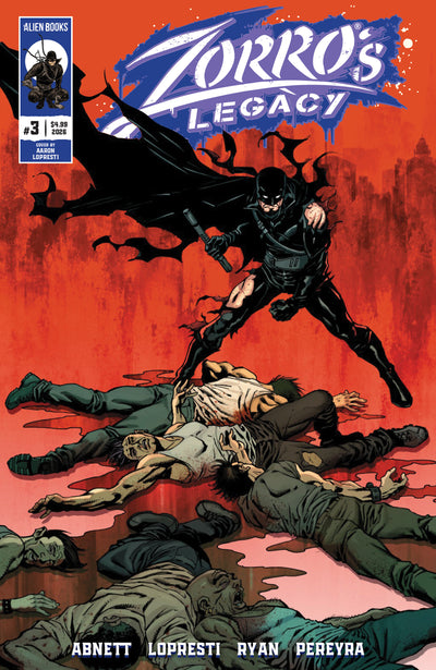 Zorro'S Legacy #3 Cover A Aaron Lopresti