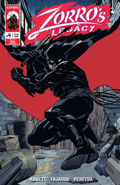 ZORRO'S LEGACY #4 CVR A AARON LOPRESTI