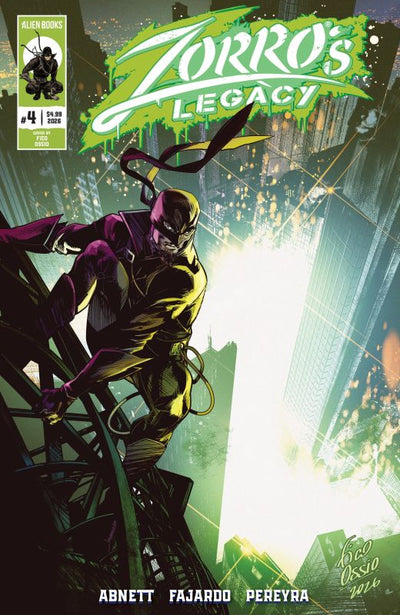 ZORRO'S LEGACY #4 CVR B FICO OSSIO VAR