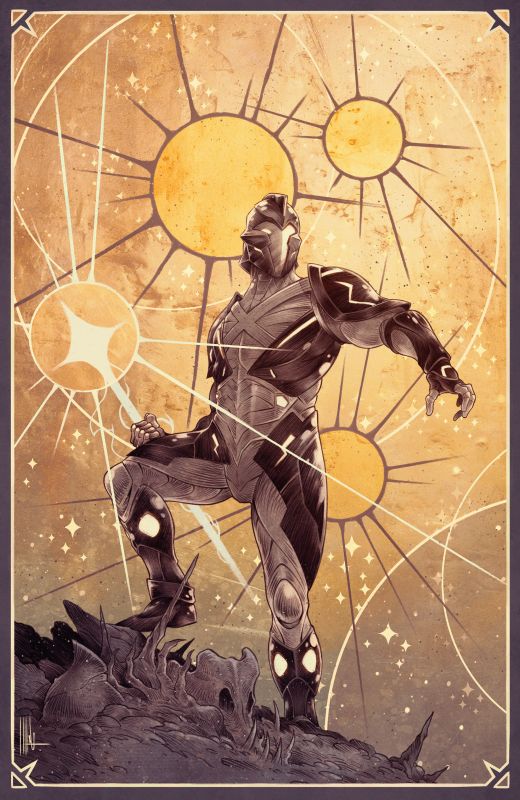 X-O MANOWAR: BLACK, WHITE & GOLD #3 CVR C LUCA MERLI VAR