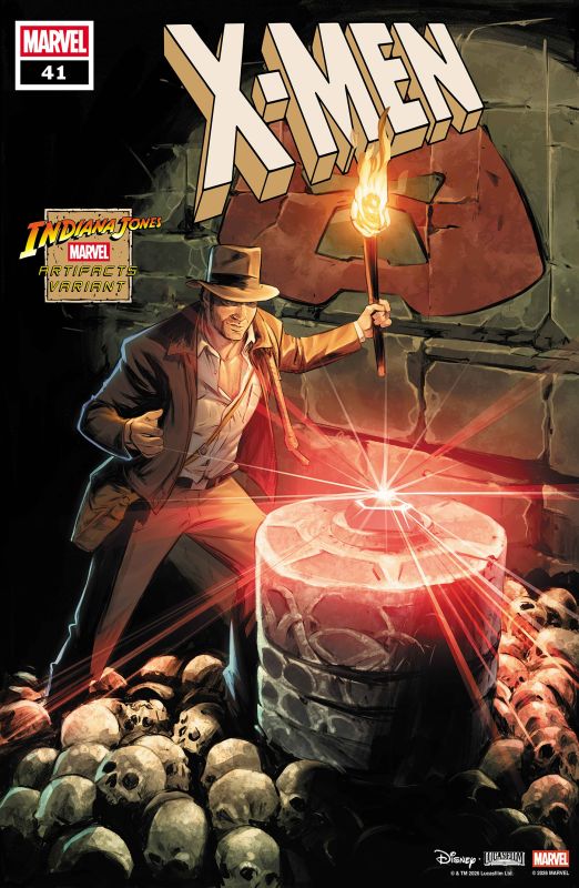 X-MEN #41 CVR C CARMEN CARNERO INDIANA JONES MARVEL ARTIFACT VAR [DNX]