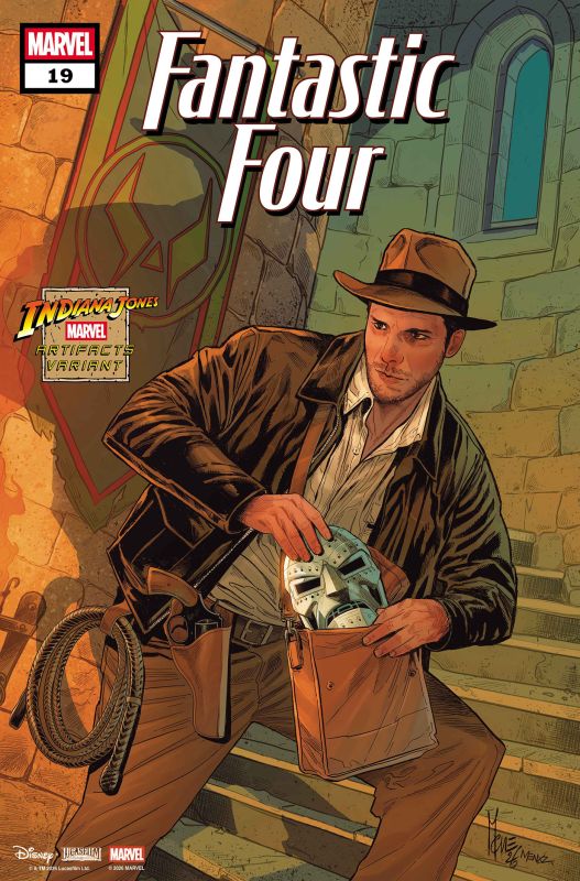 FANTASTIC FOUR #19 CVR C MARCO CHECCHETTO INDIANA JONES MARVEL ARTIFACT VAR