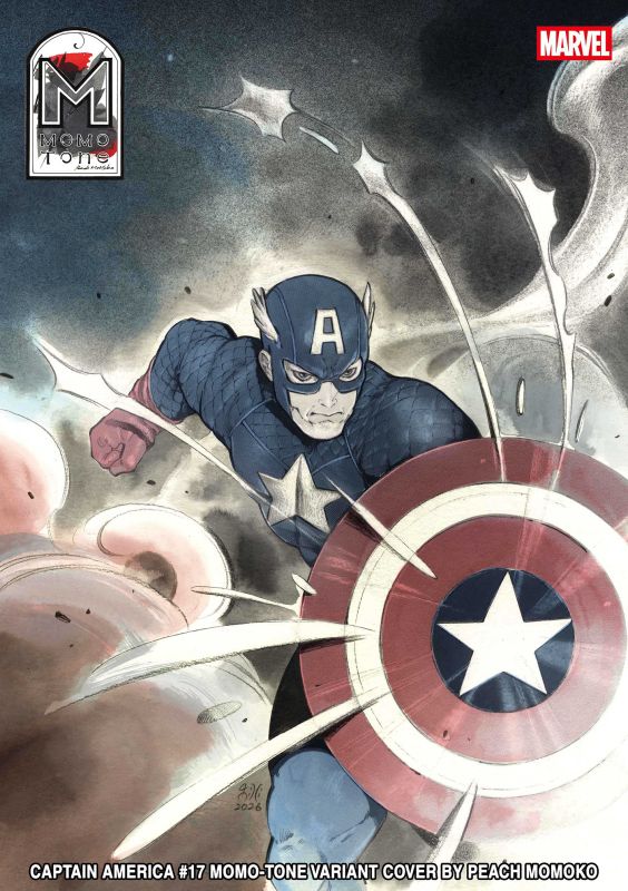 CAPTAIN AMERICA #17 CVR D PEACH MOMOKO MOMO-TONE VAR