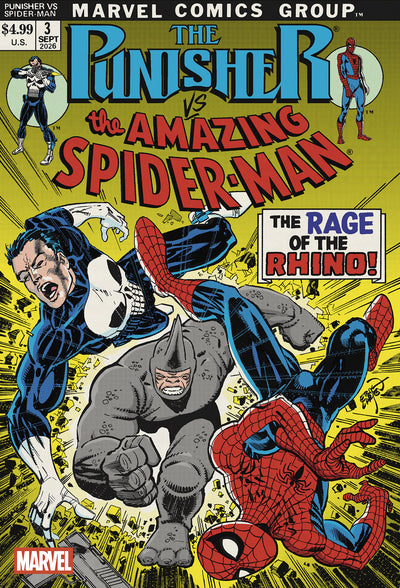 Punisher vs. Spider-Man #3 Cover C Erik Larsen Variant