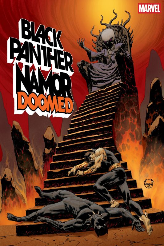 BLACK PANTHER/NAMOR: DOOMED #5 CVR A DAVE JOHNSON