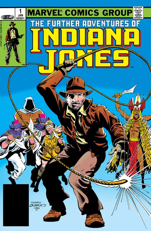 THE FURTHER ADVENTURES OF INDIANA JONES #1 FACSIMILE EDITION CVR A TERRY AUSTIN