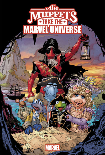 Muppets Take the Marvel Universe #1 Cover E Matteo Lolli Muppet Treasure Island 30Th Anniversary Variant