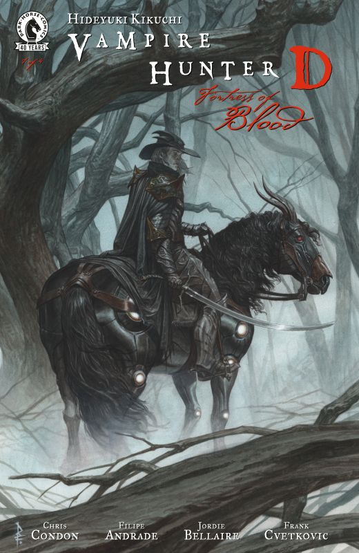 VAMPIRE HUNTER D: FORTRESS OF BLOOD #1 CVR B RICCARDO FEDERICI VAR