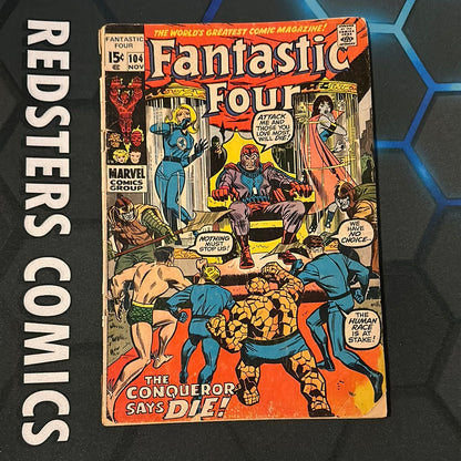 FANTASTIC FOUR #104 GD