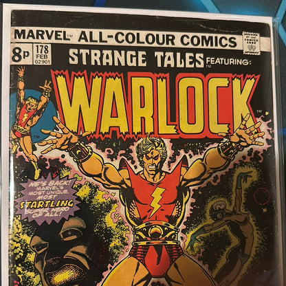 STRANGE TALES #178 UK PRICE VARIANT VG/FN 1ST MAGUS