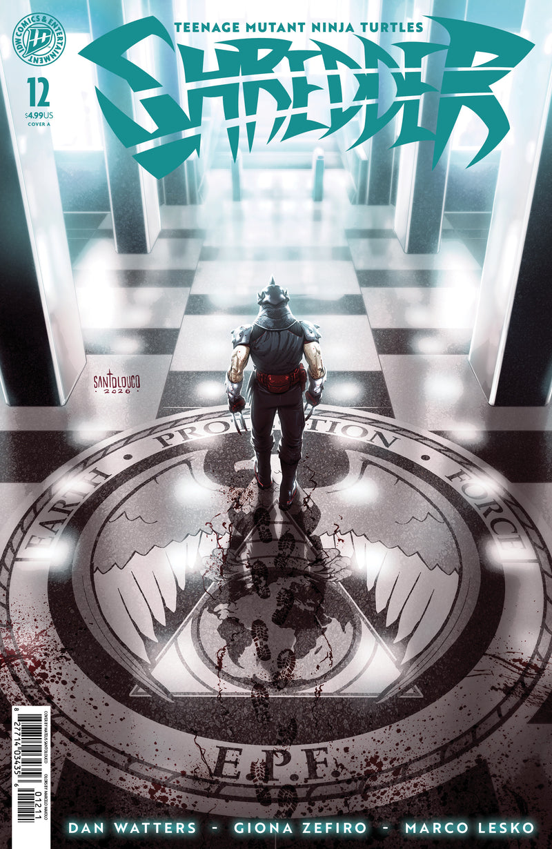 Teenage Mutant Ninja Turtles: Shredder #12 Cover A Mateus Santolouco